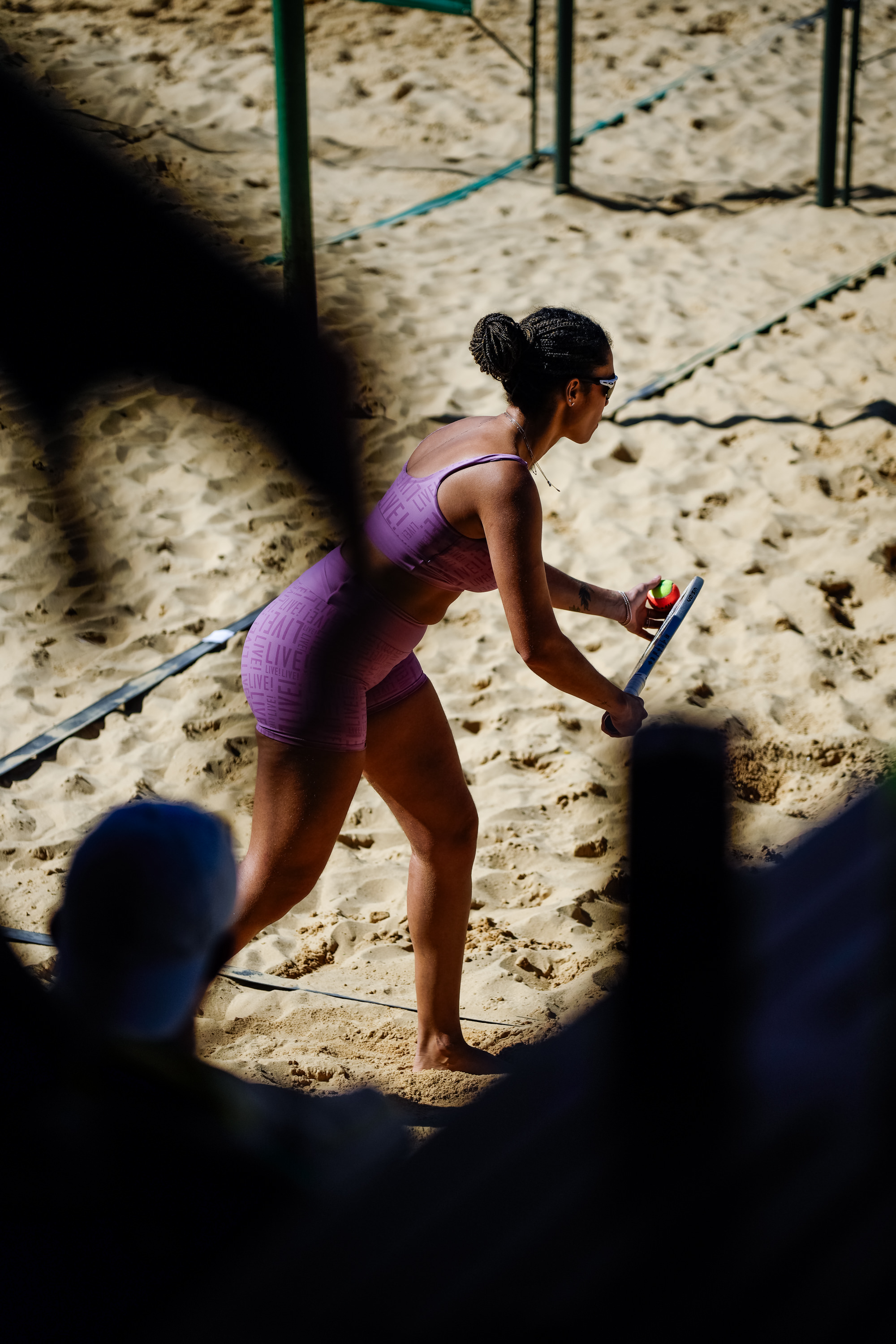 Beach tennis coberto pela Baru Foto Esporte